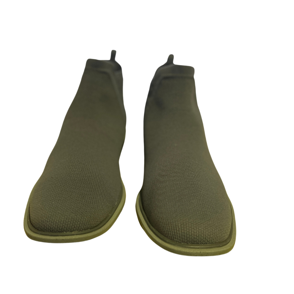 Men's MARK NASON Grey Knit Slip-On Ankle Boots